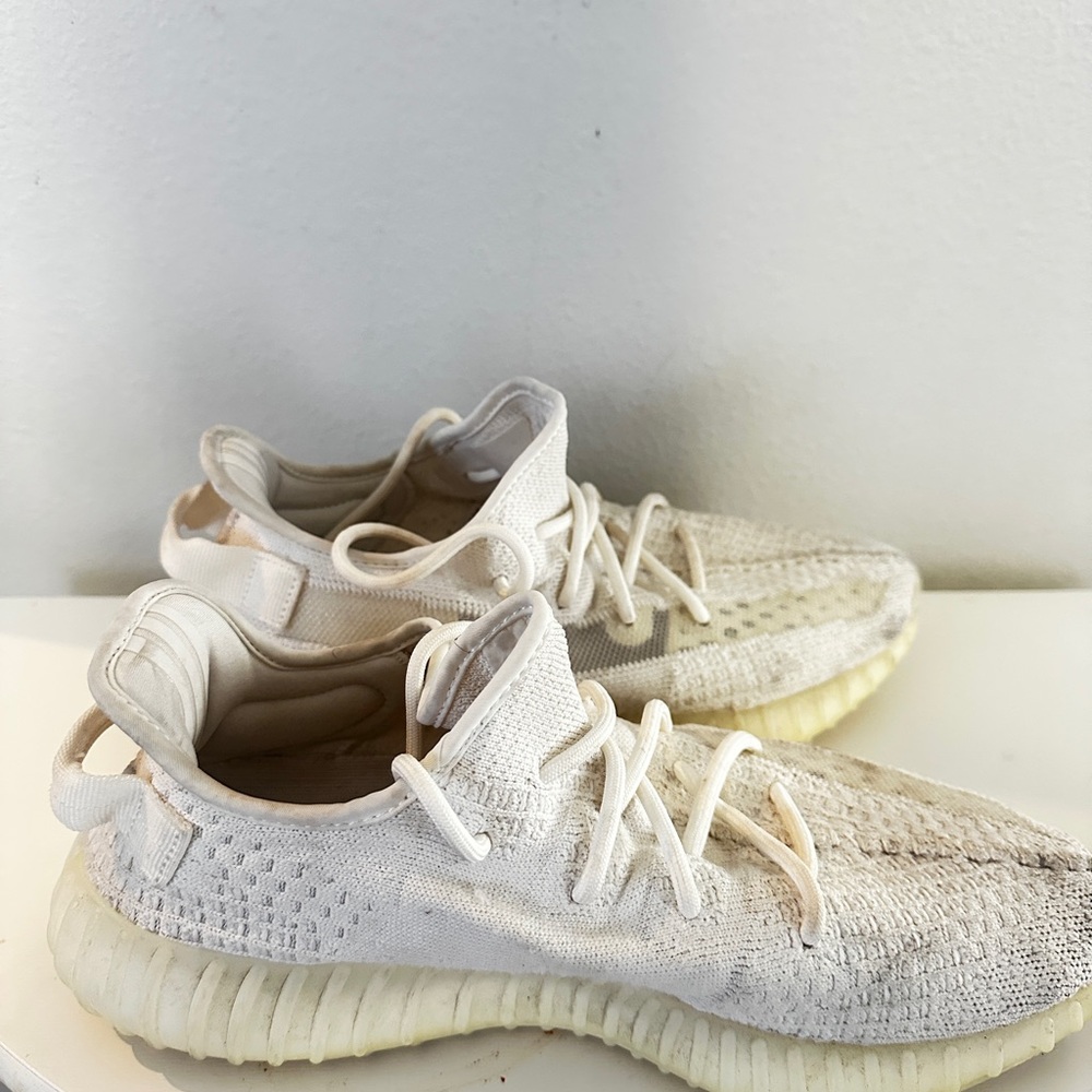 White Knit Sneakers